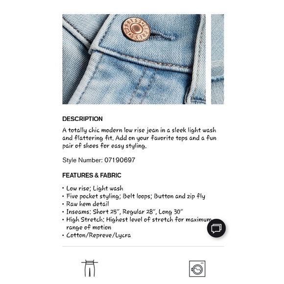 Express Light Wash Low Rise Skinny Distressed Jeans - Picture 10 of 13